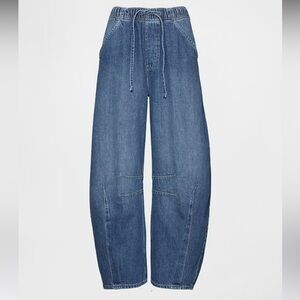 GAP Mid Rise UltraSoft Easy Horseshoe Jeans, M tall
